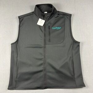 Total Wine &‎ More Vest Adult XL Black Employee Jacket Windbreaker Unisex NWT